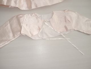 Abito battesimo bimba rosa