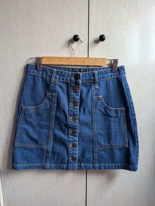 Falda Vaquera Stradivarius