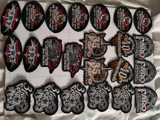 Parches y pines Moto Club Faro