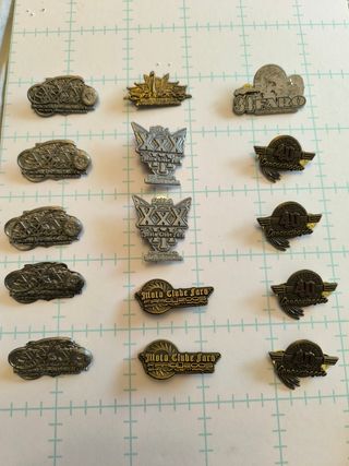 Parches y pines Moto Club Faro