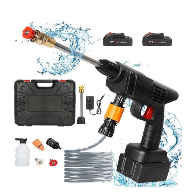 Idropulitrice 2 bat + Pistola a Spruzzo 2 bat