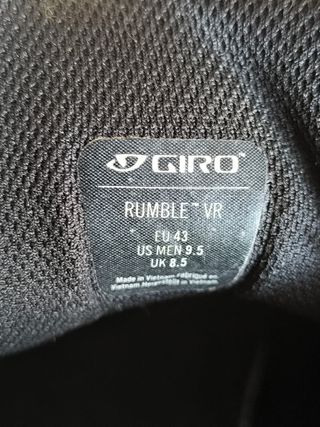 Zapatillas mtb Giro Rumble VR.