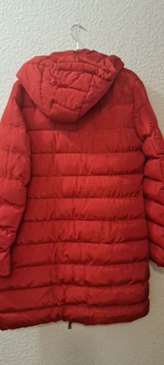 Chaquetón rojo mujer talla S