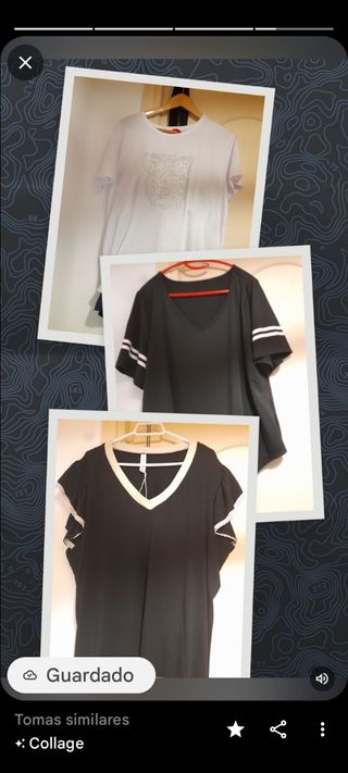 3 camisetas 12 cada una , si se compran tres 16€