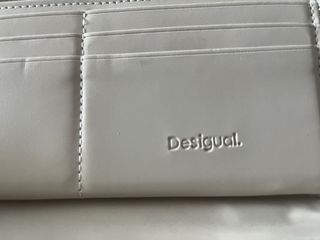 Cartera Desigual beige