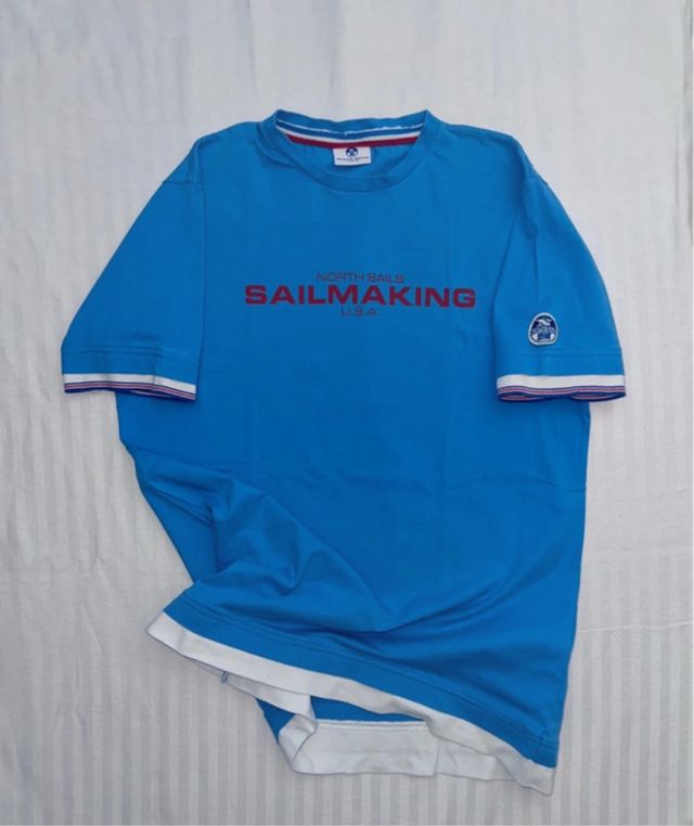 Maglietta North Sails Uomo M Blu