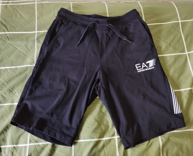 Shorts EA7 Emporio Armani neri