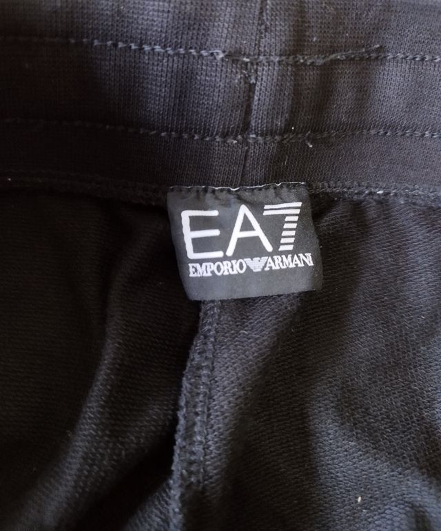 Shorts EA7 Emporio Armani neri