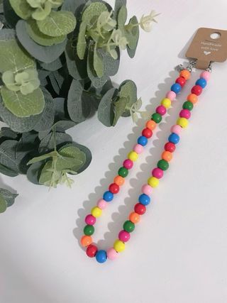 Collar madera marrón