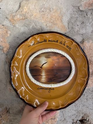 Plato Souvenir Francia - Les Saintes Maries
