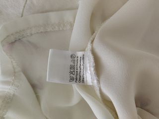 Blusa panna senza maniche Tg L