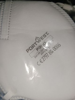 Mascarillas Portwest FFP3 (9 unid)