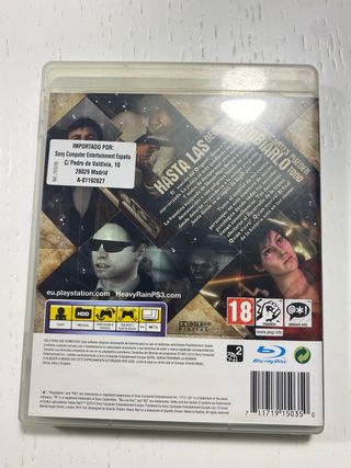 Heavy Rain PS3 - Aventura Quantic Dream