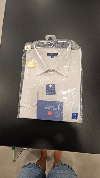 Camisa Urbanmaq Beige - Talla L