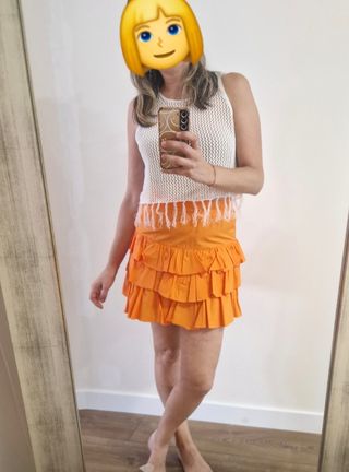 Conjunto Lili Sidonio - Top y Falda