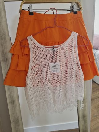 Conjunto Lili Sidonio - Top y Falda
