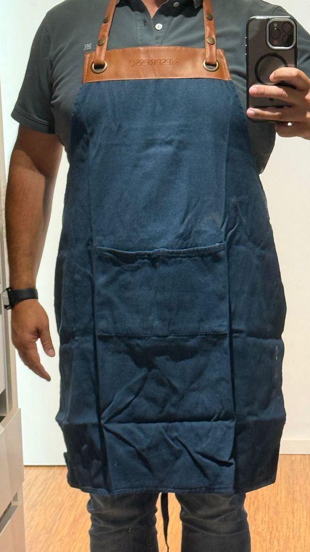 Avental Nespresso Barista - Azul