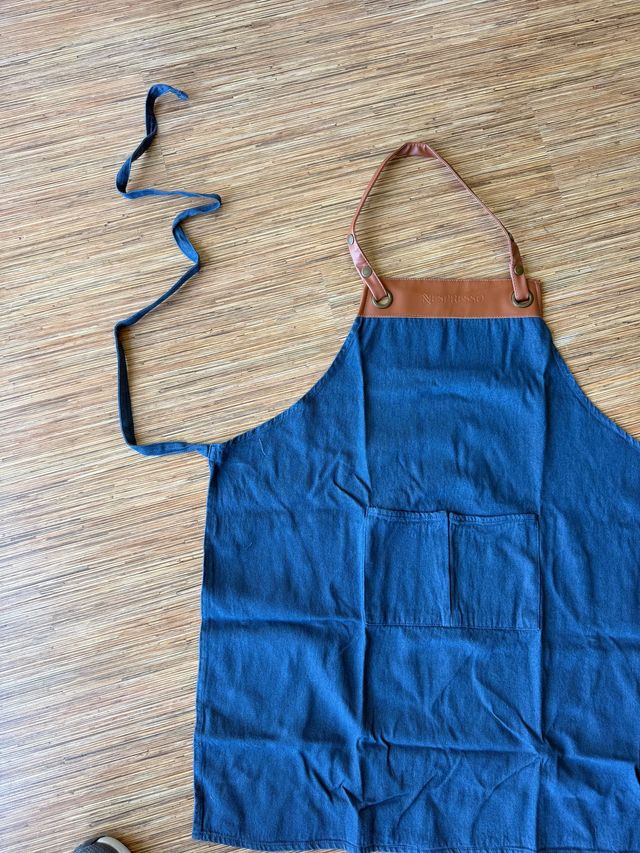 Avental Nespresso Barista - Azul