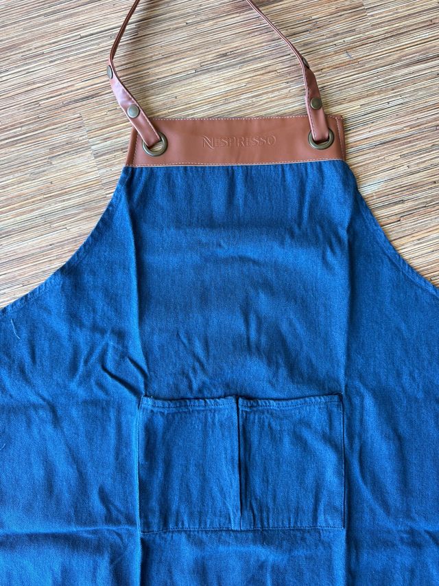 Avental Nespresso Barista - Azul