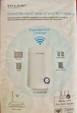 TP-LINK TL-WA850RE - Extender Wi-Fi 300Mbps