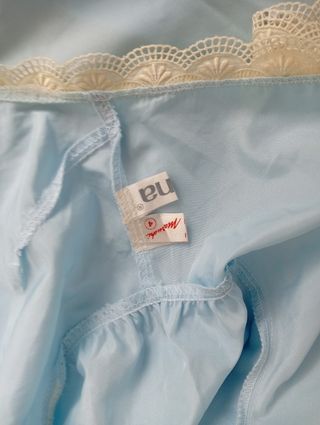Camisón azul - Bata ligera