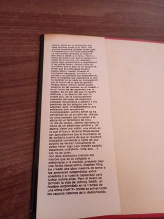 1 edición 1981.La zona muerta Stephen King