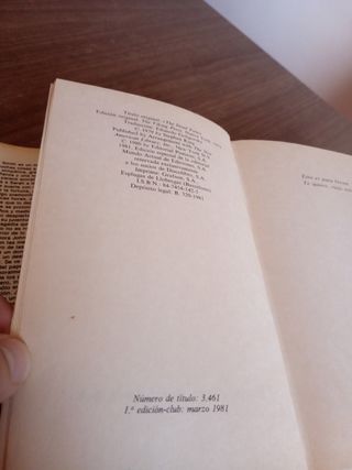1 edición 1981.La zona muerta Stephen King