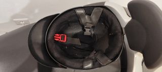 Casco moto antiguo