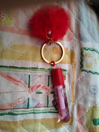 Lucidalabbra rosso + portachiavi