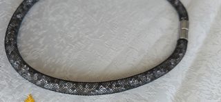 Collar Swarovski Stardust negro