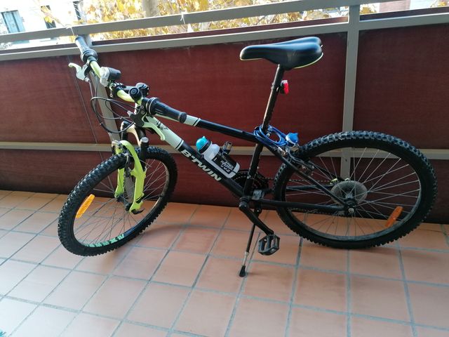 Bicicleta BTWIN 24" negra/amarilla