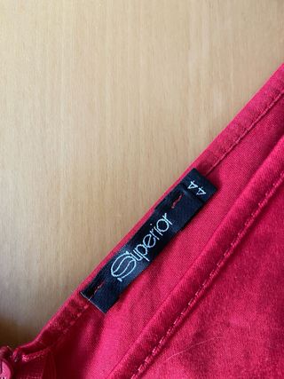 Vestito rosso Superior tg L