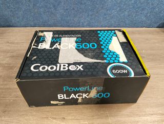 Fuente ATX 600W PowerLine Black600  ventilador 120