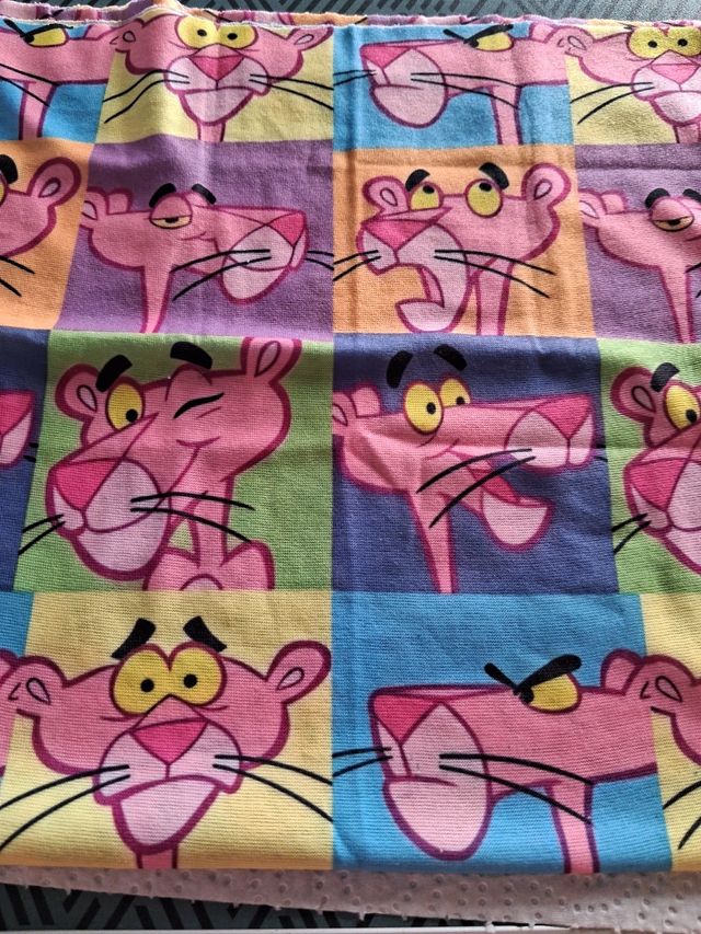 Tela Pantera Rosa - Multicolor