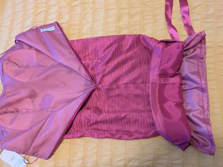 Vestido fiesta fucsia 