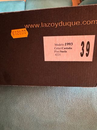 Botas LAZO Y DUQUE Marrón. Valverde del camino.