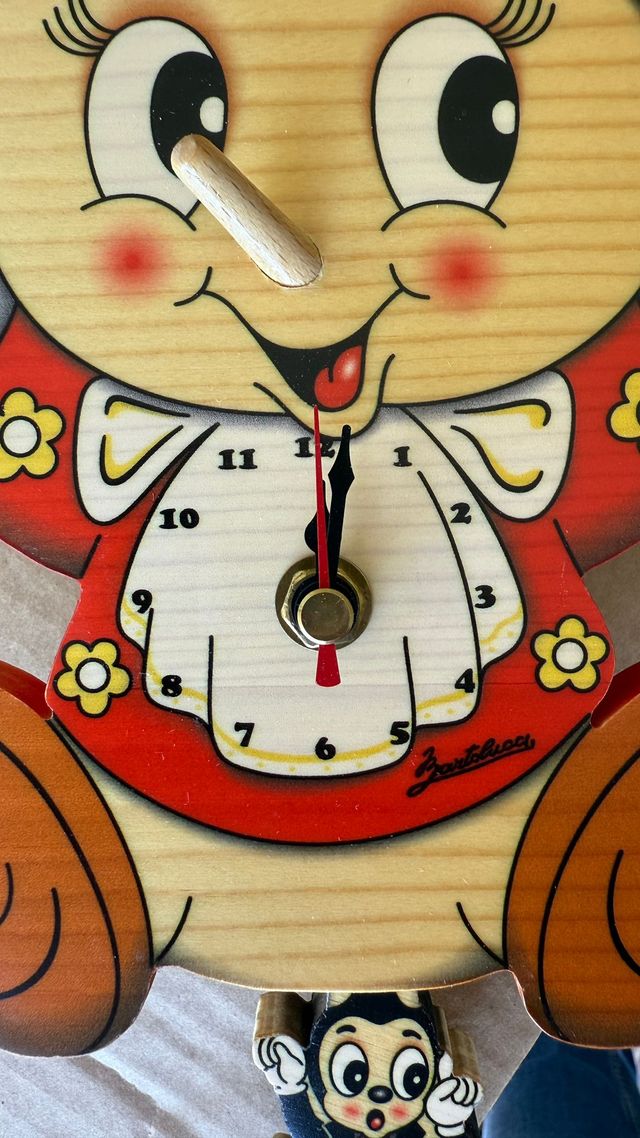 Relógio Pinóquio – Bartolucci | Novo na caixa