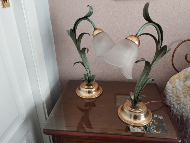 Lámpara Dormitorio  y lamparitas a juego