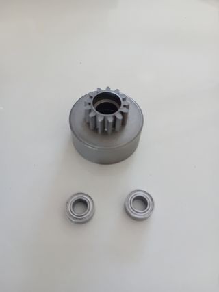 Corona 13 T con 2 Cuscinetti Ricambi Rc 