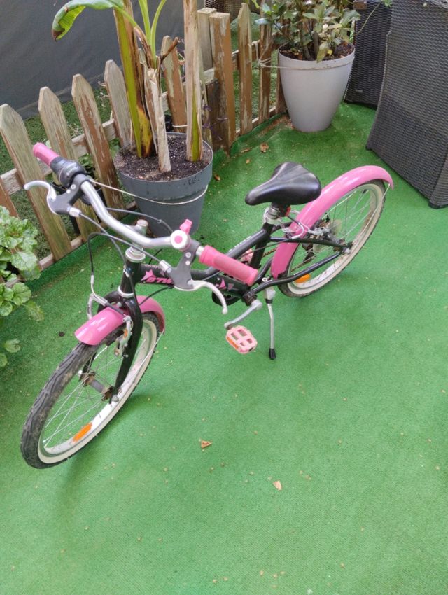 Bicicleta niña 20" rosa