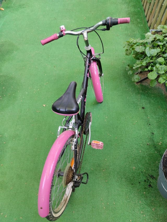 Bicicleta niña 20" rosa