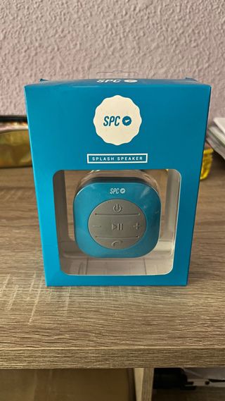 Altavoz Bluetooth SPC azul