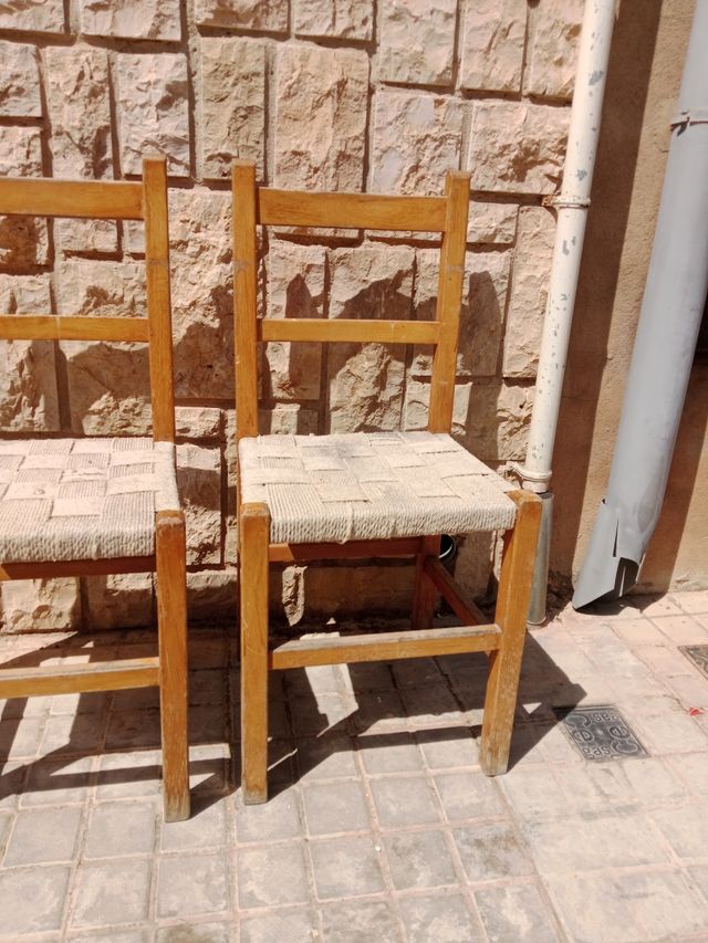 Sedie rustiche maiorchine - 2 unità