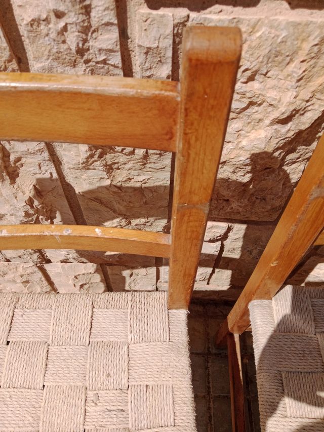 Sedie rustiche maiorchine - 2 unità