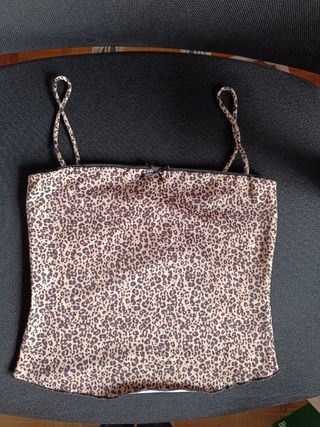 Top estampado leopardo