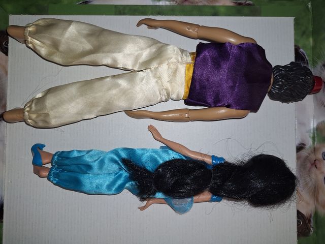 Muñecas Aladdin y Jasmine Disney