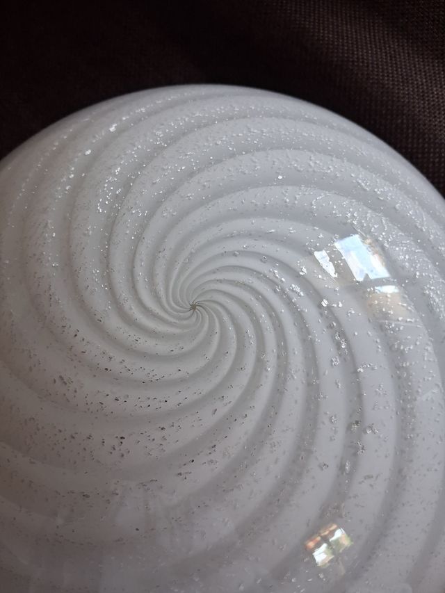 Lampada vetro Murano anni '70