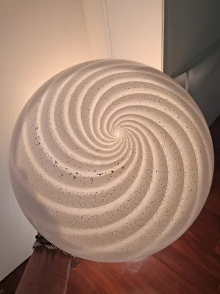 Lampada vetro Murano anni '70