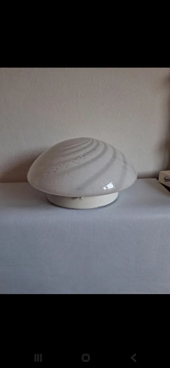 Lampada vetro Murano anni '70