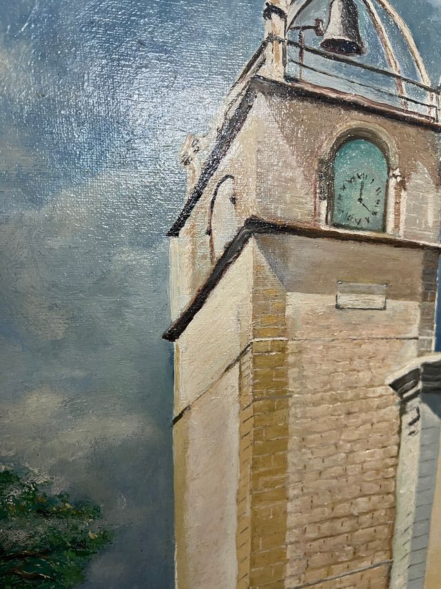 Óleo Iglesia San José de Ares